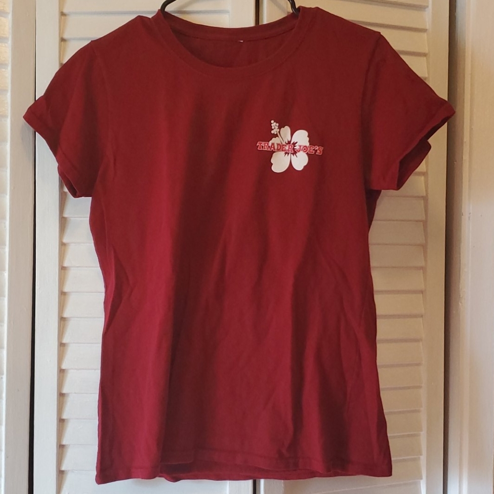 Trader Joe's Red Small Women's Shirt
